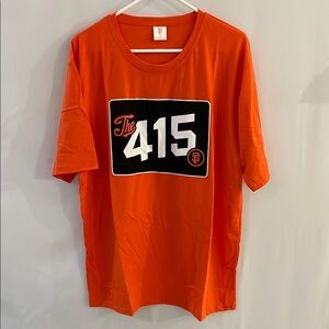 SF Giants Orange and Black T-Shirt